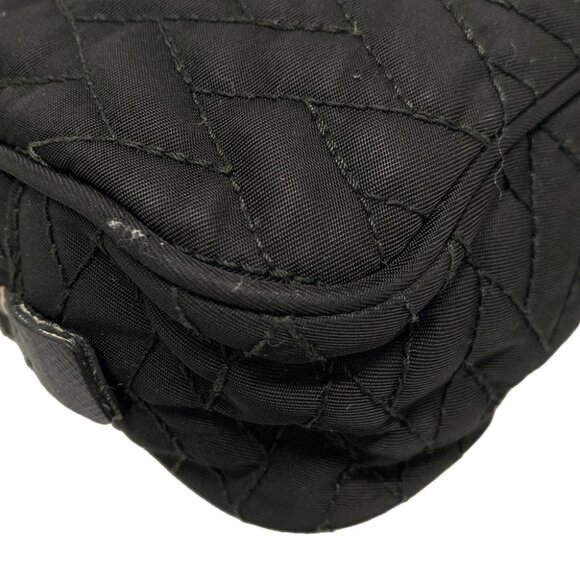 PRADA - Black Nylon Handbag - Picture 13 of 16
